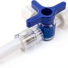3 Way Stopcocks TICOMI Disposable Luer Lock Pack of 16 Blue-3