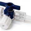 3 Way Stopcocks TICOMI Disposable Luer Lock Pack of 16 Blue-5